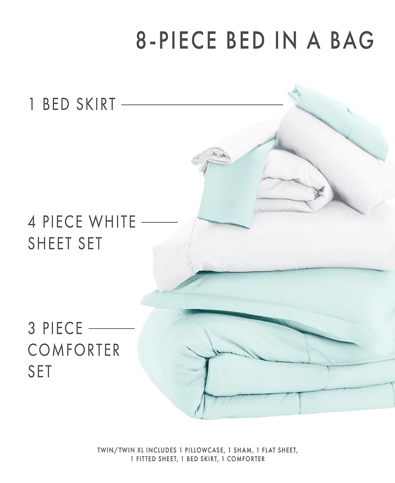 ienjoy Home A Beautiful Bedroom 8-Pc. Lightweight Comforter Set, California King