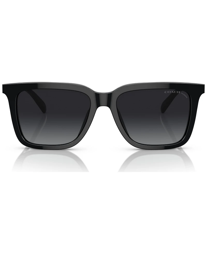 Coach Men's CL910 Polarized Sunglasses, Gradient HC8385U