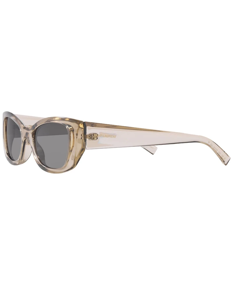 Saint Laurent Women's Sl 593 Sunglasses, Mirror YS000487
