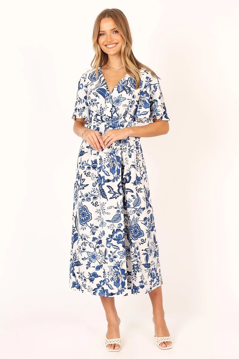 Petal and Pup Womens Kaleen Midi Wrap Dress