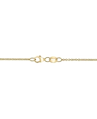 Effy Emerald (7/8 ct. t.w.) & Diamond (1/8 ct. t.w.) 18" Pendant Necklace in 14k Gold