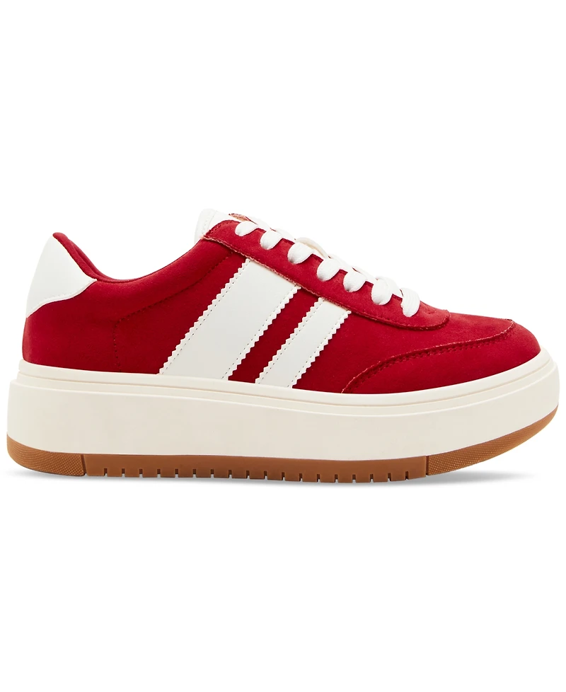 Madden Girl Navida Lace-Up Low-Top Platform Sneakers