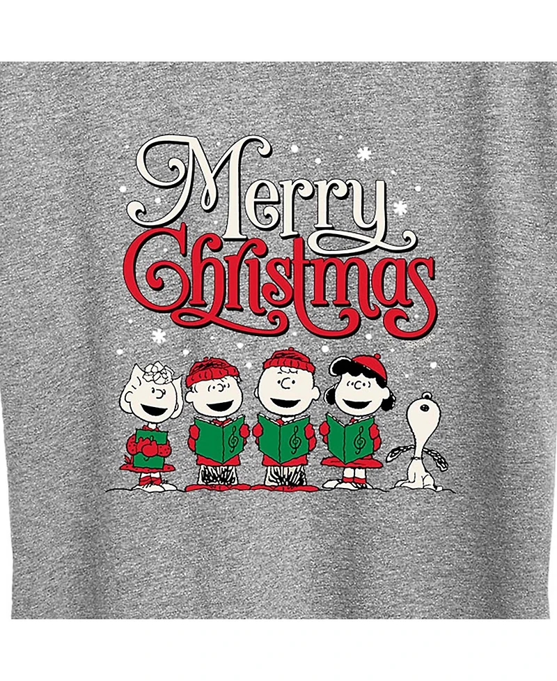 Trendy Plus Snoopy Christmas Carol Graphic T-shirt