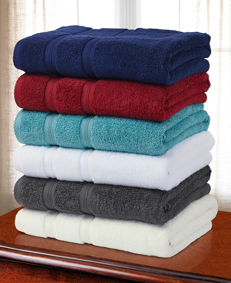 Superior Smart Dry Zero Twist Cotton 4-Piece Bath Towel Set