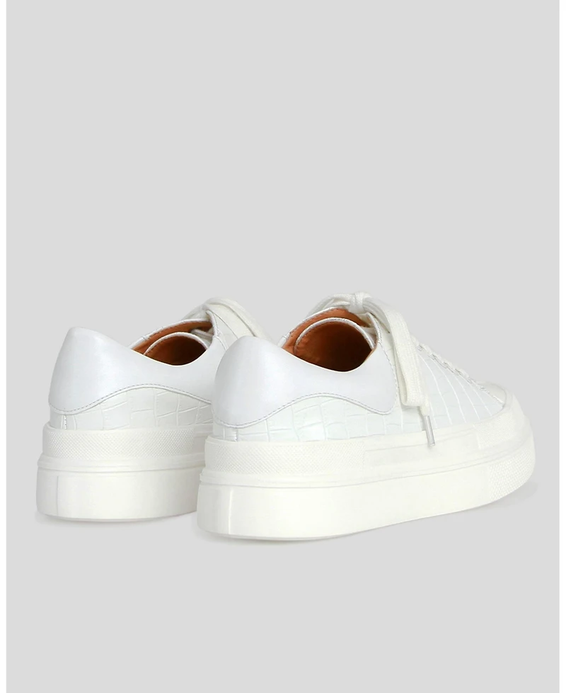 Belle & Bloom Just A Dream Croc Leather Sneaker