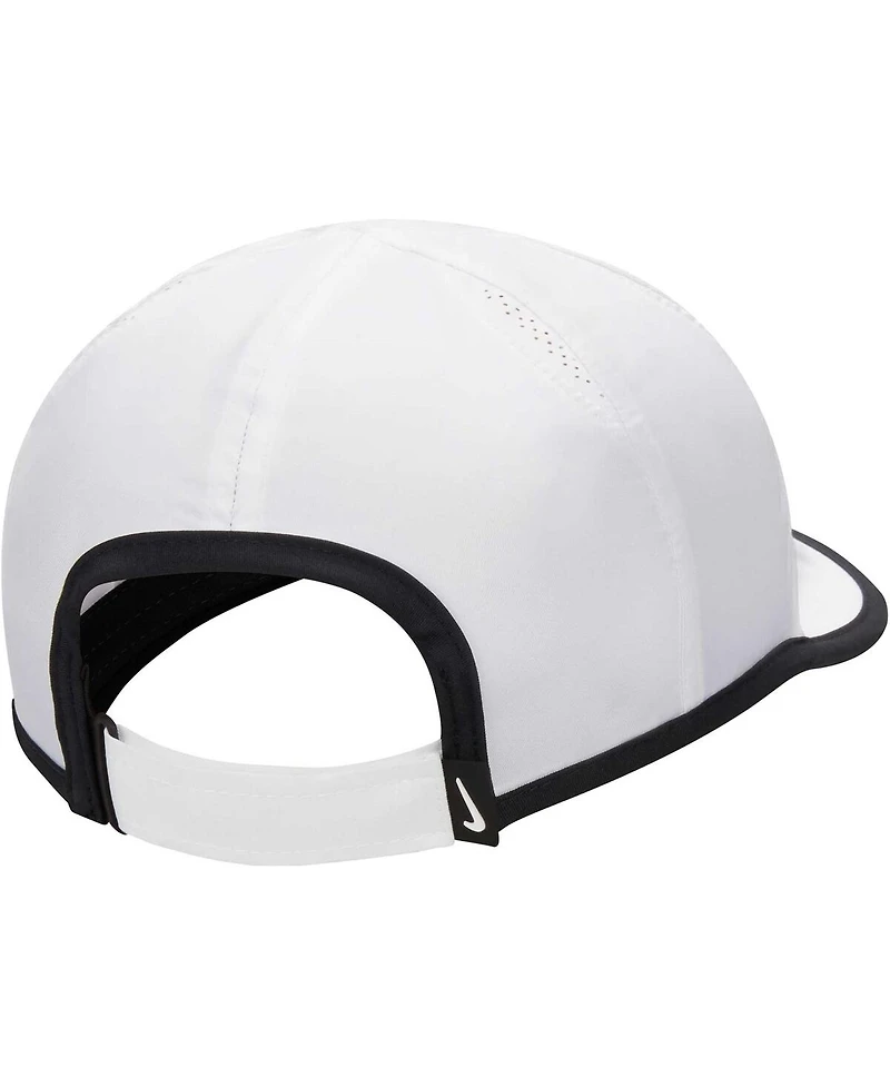 Youth Boys and Girls Nike White Featherlight Club Performance Adjustable Hat