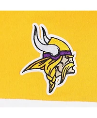 Women's Antigua Purple Minnesota Vikings Wicket Pullover Hoodie