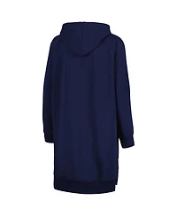 Women's Gameday Couture Navy Penn State Nittany Lions Take a Knee Raglan Hooded Sweatshirt Dress