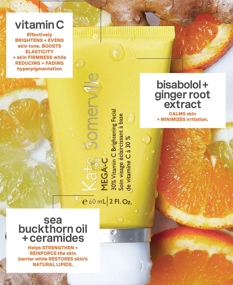 Kate Somerville Mega-c 30% Vitamin C Brightening Facial, 2 oz.