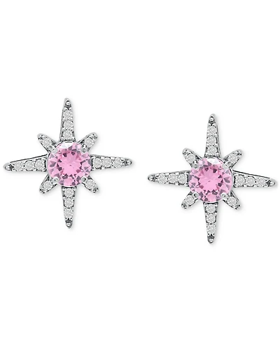Giani Bernini Cubic Zirconia Celestial Star Stud Earrings in Sterling Silver, Created for Macy's