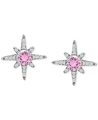 Giani Bernini Cubic Zirconia Celestial Star Stud Earrings in Sterling Silver, Created for Macy's