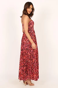 Petal and Pup Women's Achanti Pleated Maxi Dress