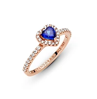 Pandora Cubic Zirconia Timeless Sparkling Elevated Heart Ring