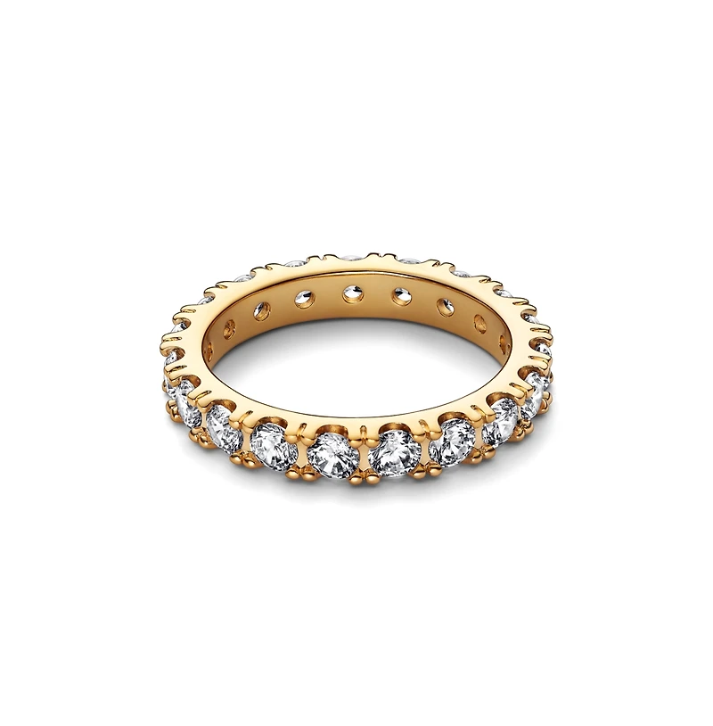 Pandora Cubic Zirconia Timeless Sparkling Row Eternity Ring