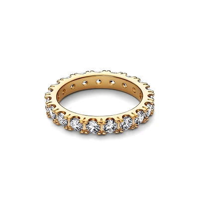Pandora Cubic Zirconia Timeless Sparkling Row Eternity Ring