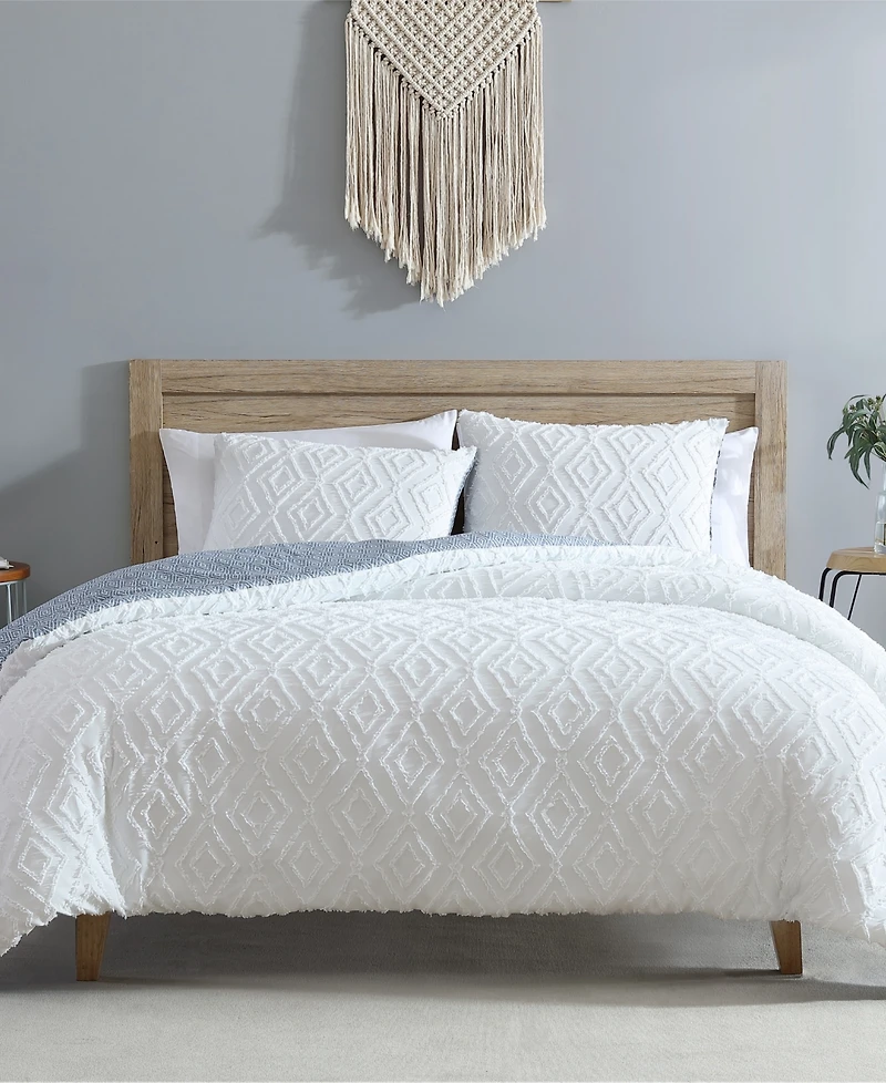 French Connection Hanwell 3-Pc. Comforter Set, King