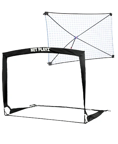 Net Playz Backyard Soccer Goal, Rebound Net for Backyard, Football Soccer Gifts for Kids Children Teens