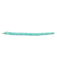 Aurora X-Large Aqua Snake Playful Plush Toy Blue 53"