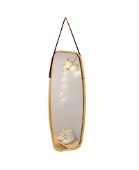 39'' Modern Rectangle Wall Hanging Framed Mirror