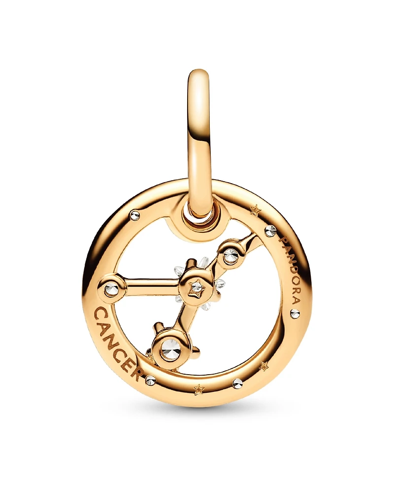 Pandora 14k Gold-Plated Zodiac Dangle Charm