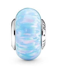 Pandora Sterling Silver Opalescent Ocean Blue Charm