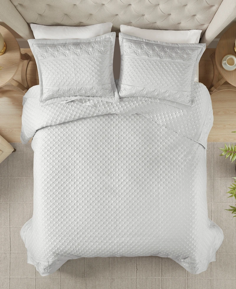 Closeout! Croscill Versailles 3-Pc. Quilt Set, King