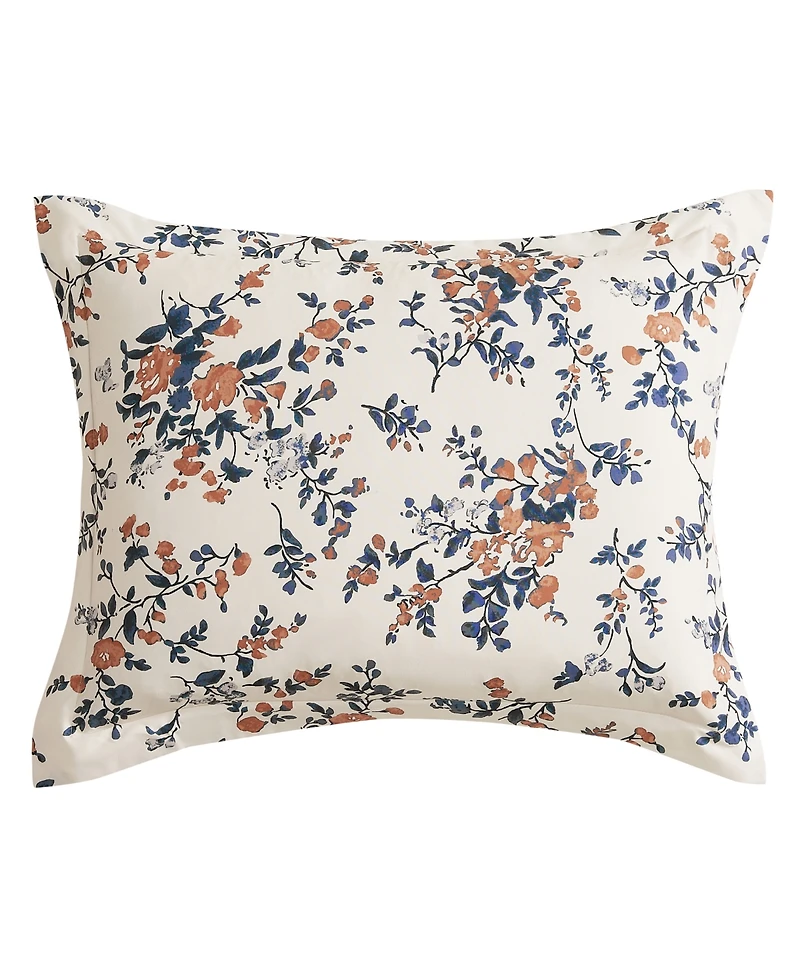 Lucky Brand Garden Bouquet Reversible Microfiber 3-Pc. Duvet Cover Set