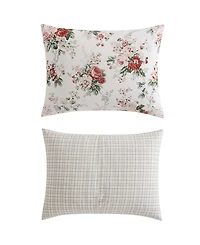 Laura Ashley Ashfield Flannel -Piece Comforter Set
