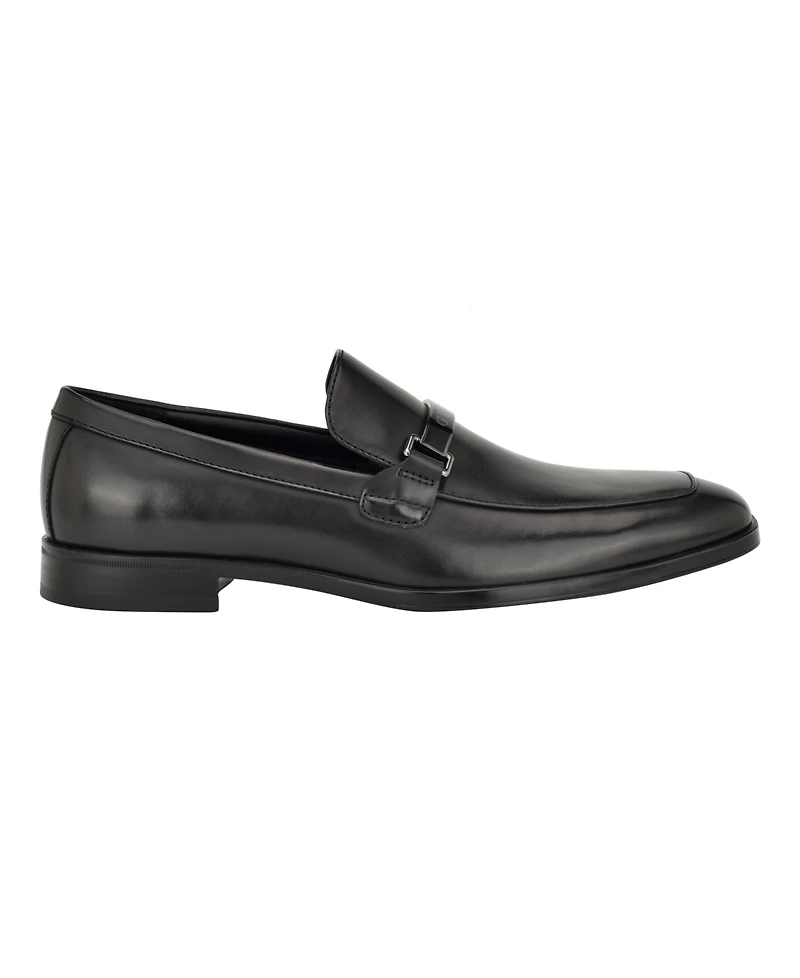 Guess Men's Hisoko Square Toe Slip On Dress Loafers
