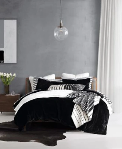Kenneth Cole New York Solid Waffle Duvet Cover Sets