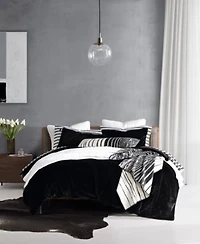 Kenneth Cole New York Solid Waffle Duvet Cover Sets