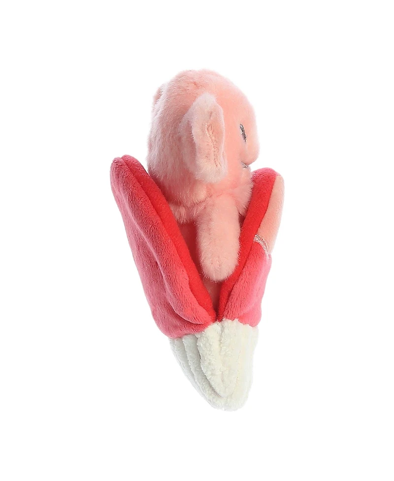 ebba Small Gribble Goblin Pocket Peekers Playful Baby Plush Toy Peach 5.5"