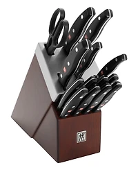 Zwilling Twin Signature 15-Piece Self-Sharpening Knife Block Set