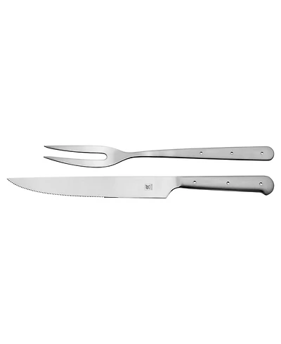 Zwilling Porterhouse 2-Piece Stainless Steel Carving Knife Set with Fork in Presentation Box Gift Set