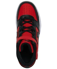 Nike Little Kids Court Borough Mid 2 Adjustable Closure Casual Sneakers from Finish Line