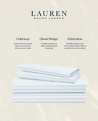 Lauren Ralph Spencer Stripe Pillowcase Pair