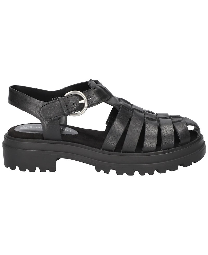 Bella Vita Women's Sinclaire Lug Sole Fisherman Sandals