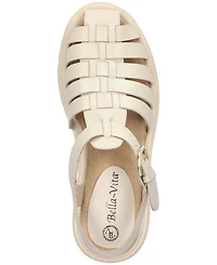 Bella Vita Women's Sinclaire Lug Sole Fisherman Sandals