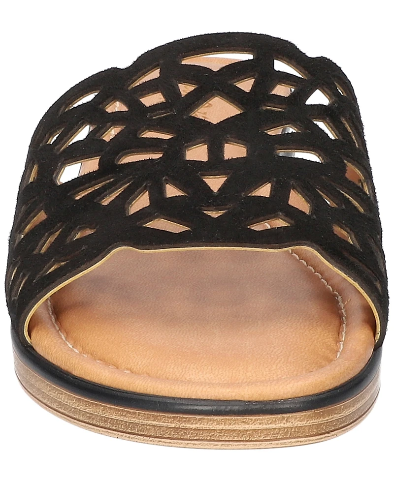 Bella Vita Women's Italy Cas-Italy Slide Sandals