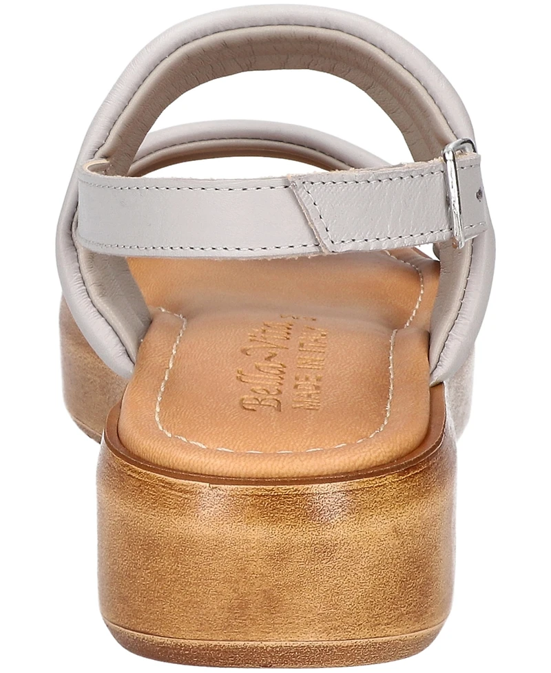 Bella Vita Women's Italy Ode-Italy Puffy Slingback Sandals