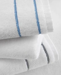 Cassadecor Bowery Stripe Cotton Wash Towel, 13" x