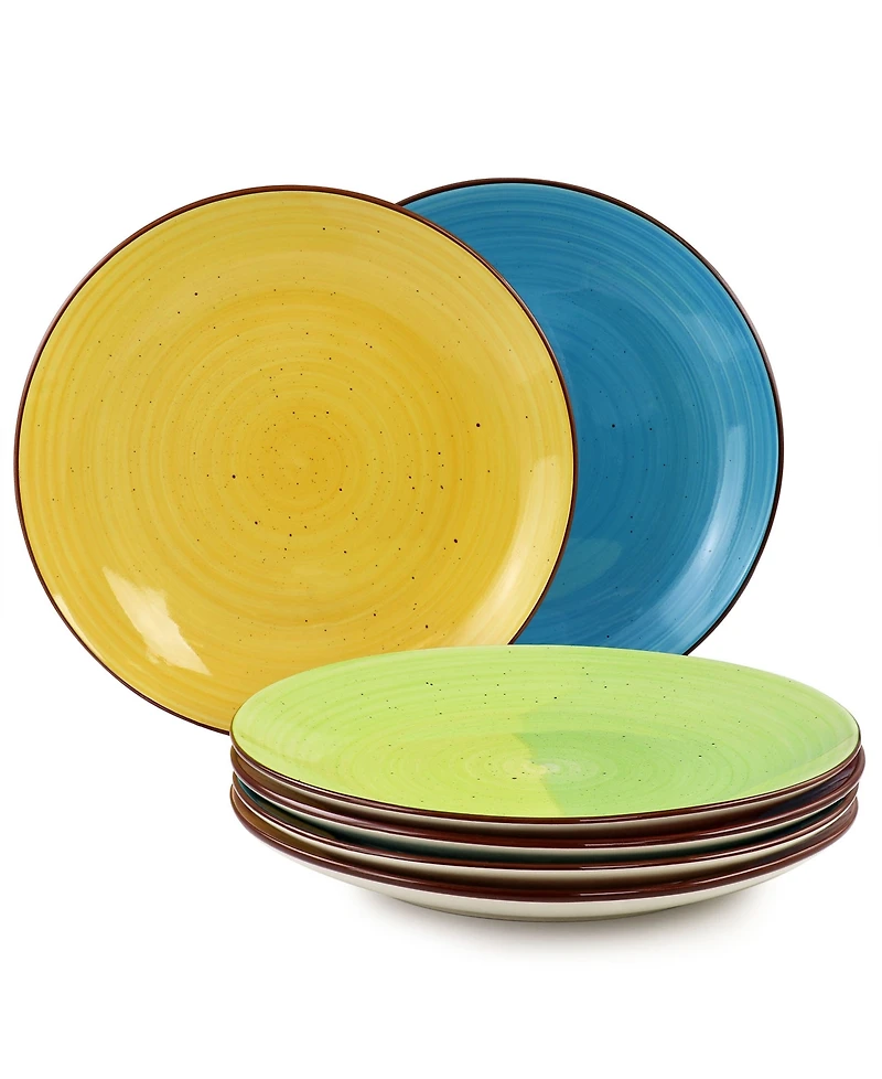 Elama Sebastian Dinner Plates, Set of 6