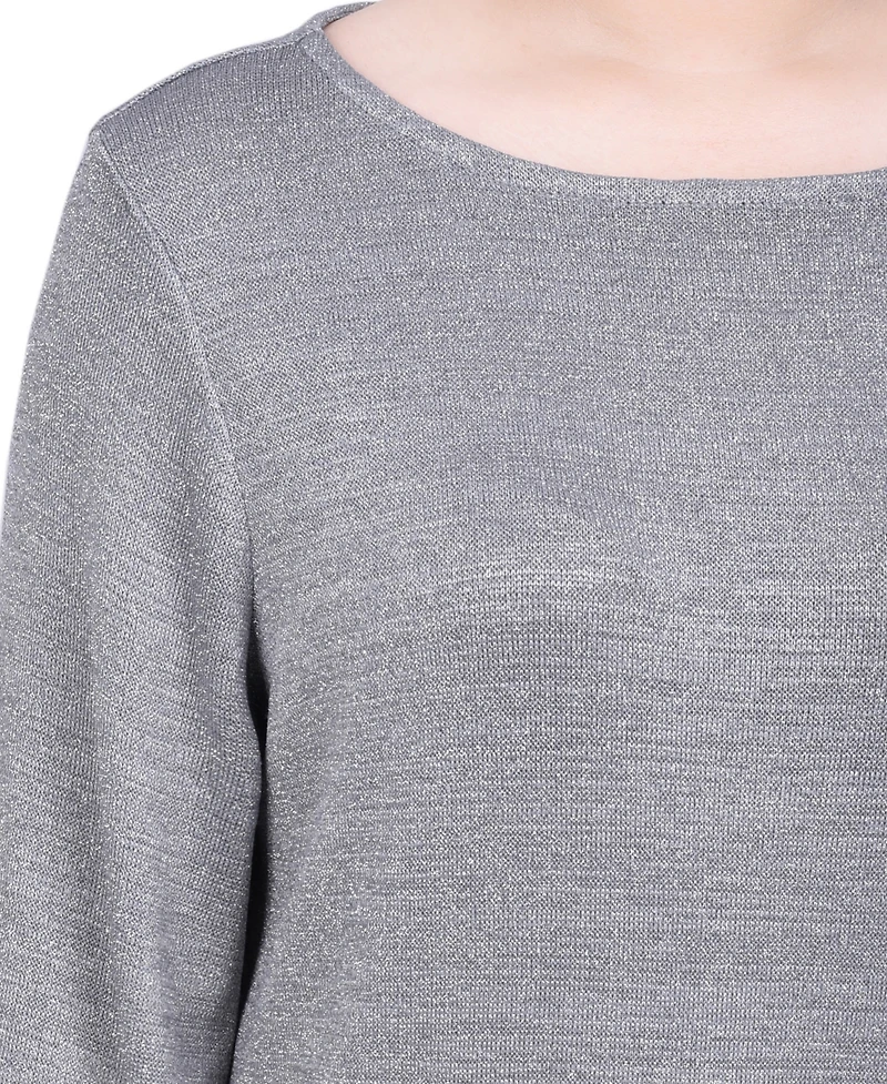 Ny Collection Women's Long Sleeve Tunic Top