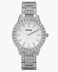 Fossil Women's Jesse Stainless Steel Bracelet Watch 34mm