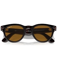Ray-Ban Unisex Ai Meta Gen1 Headliner Polarized Sunglasses, RW4009