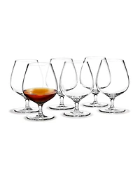 Holmegaard Cabernet Brandy Glasses, Set of 6