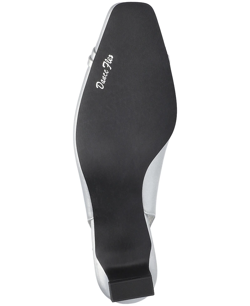 Easy Street Women's Sayo Buckle Slingback Pumps