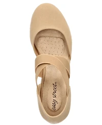 Easy Street Women's Pari Slip-On Espadrille Wedges Sandals