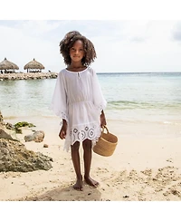 Snapper Rock Cesci White Eyelet Cover Up