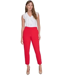 Tommy Hilfiger Women's Sloane Slim-Leg Ankle Pants